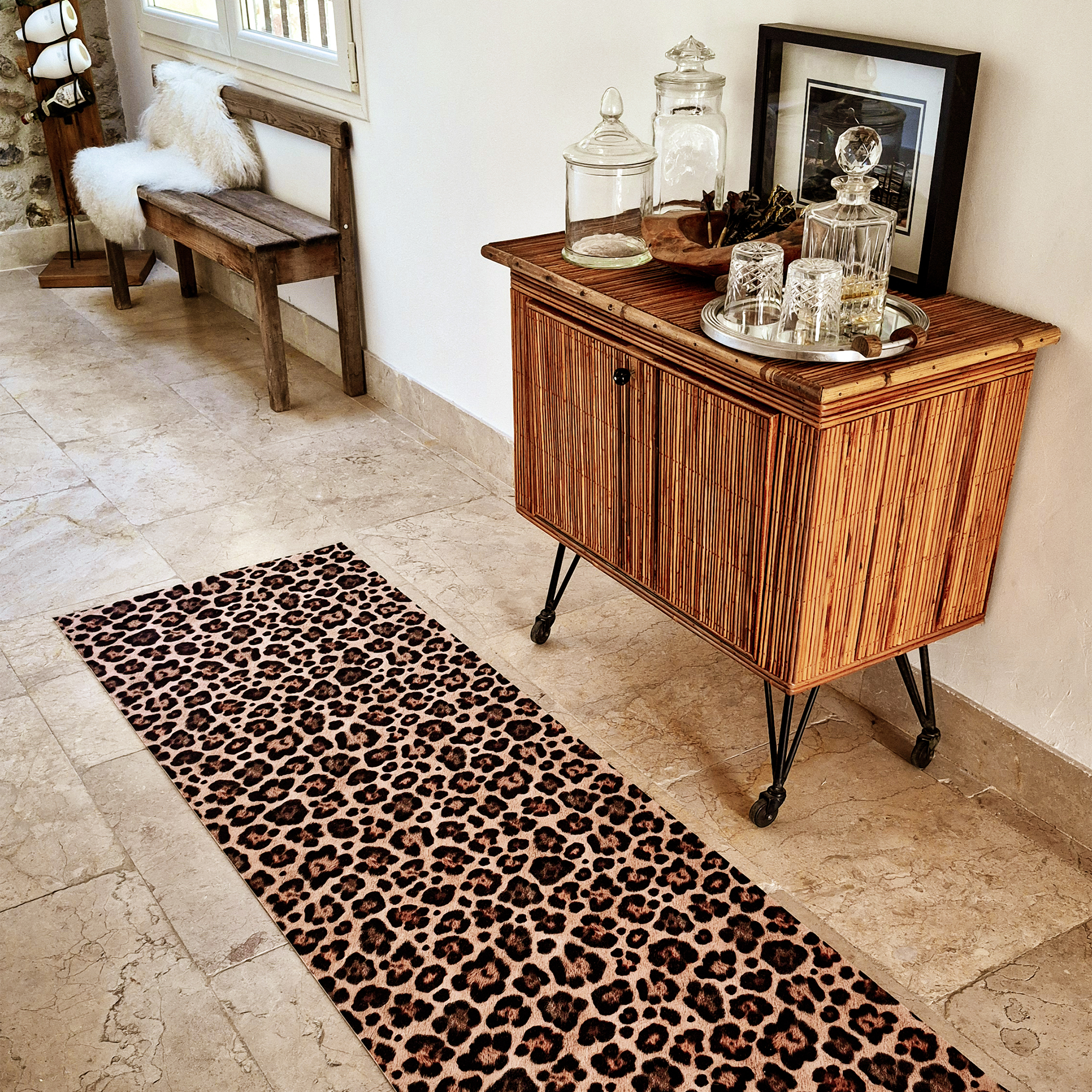 Tapis velours New Leo