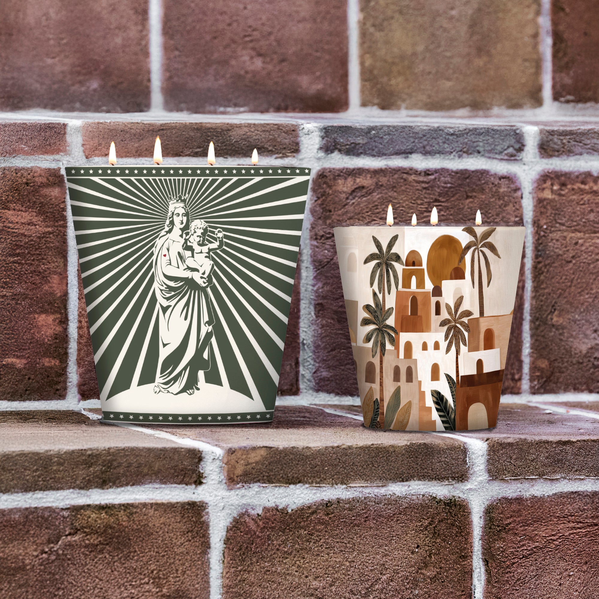 Bougie Parfumée Kasba - Vanille / Fève Tonka / Patchouli