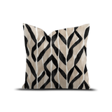Coussin en velours carré — modèle Lofoten