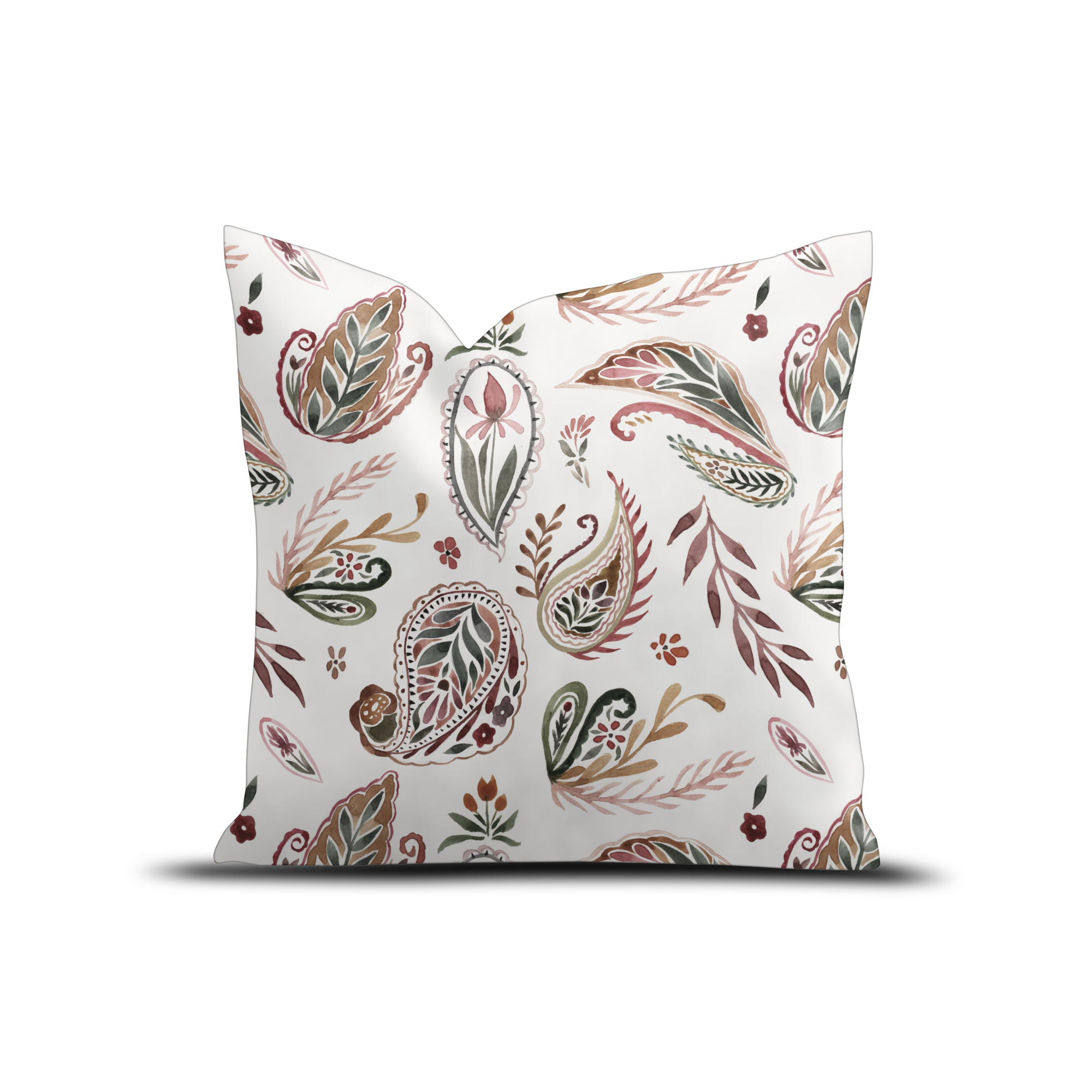 Coussin velours St Remy