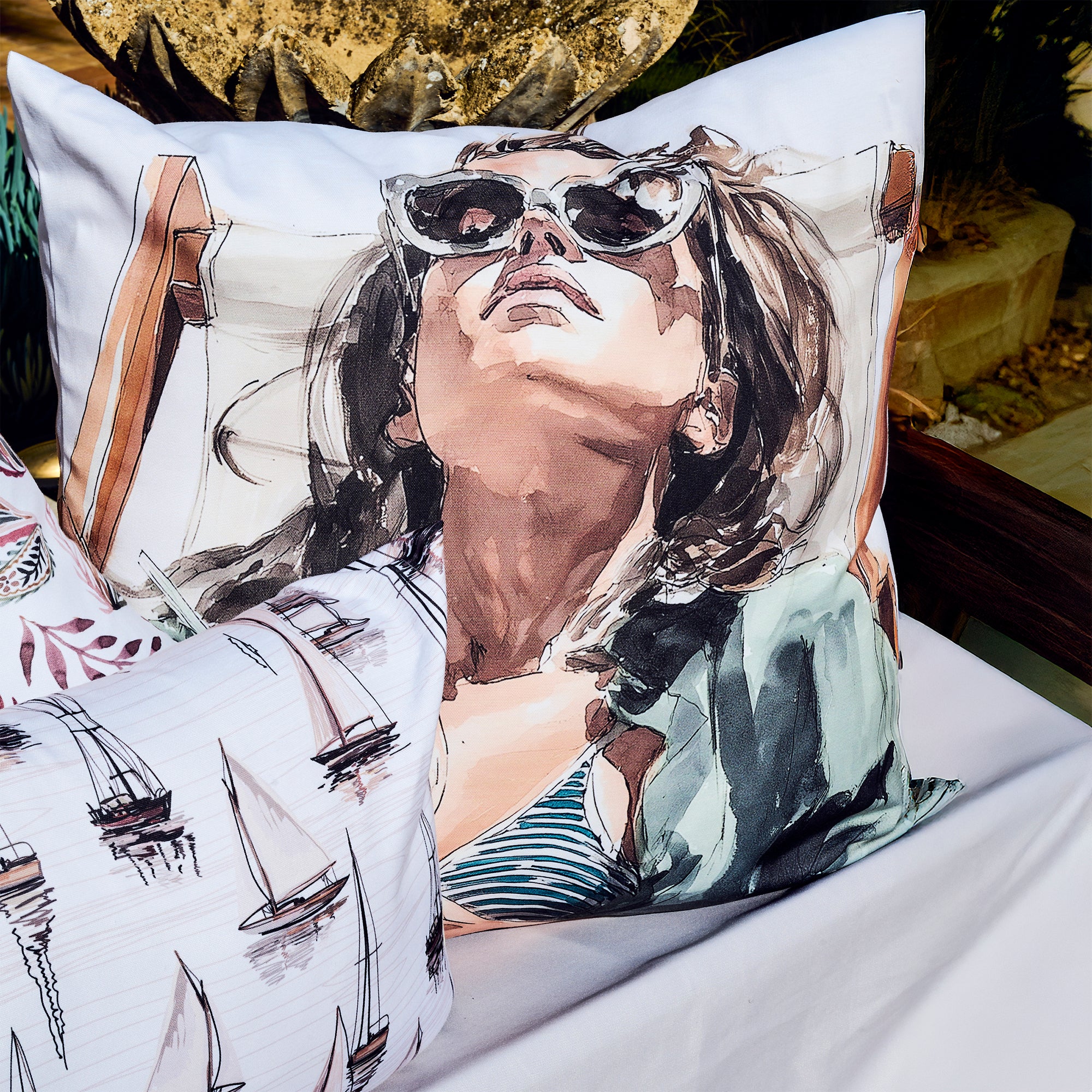 Coussin extérieur Arles