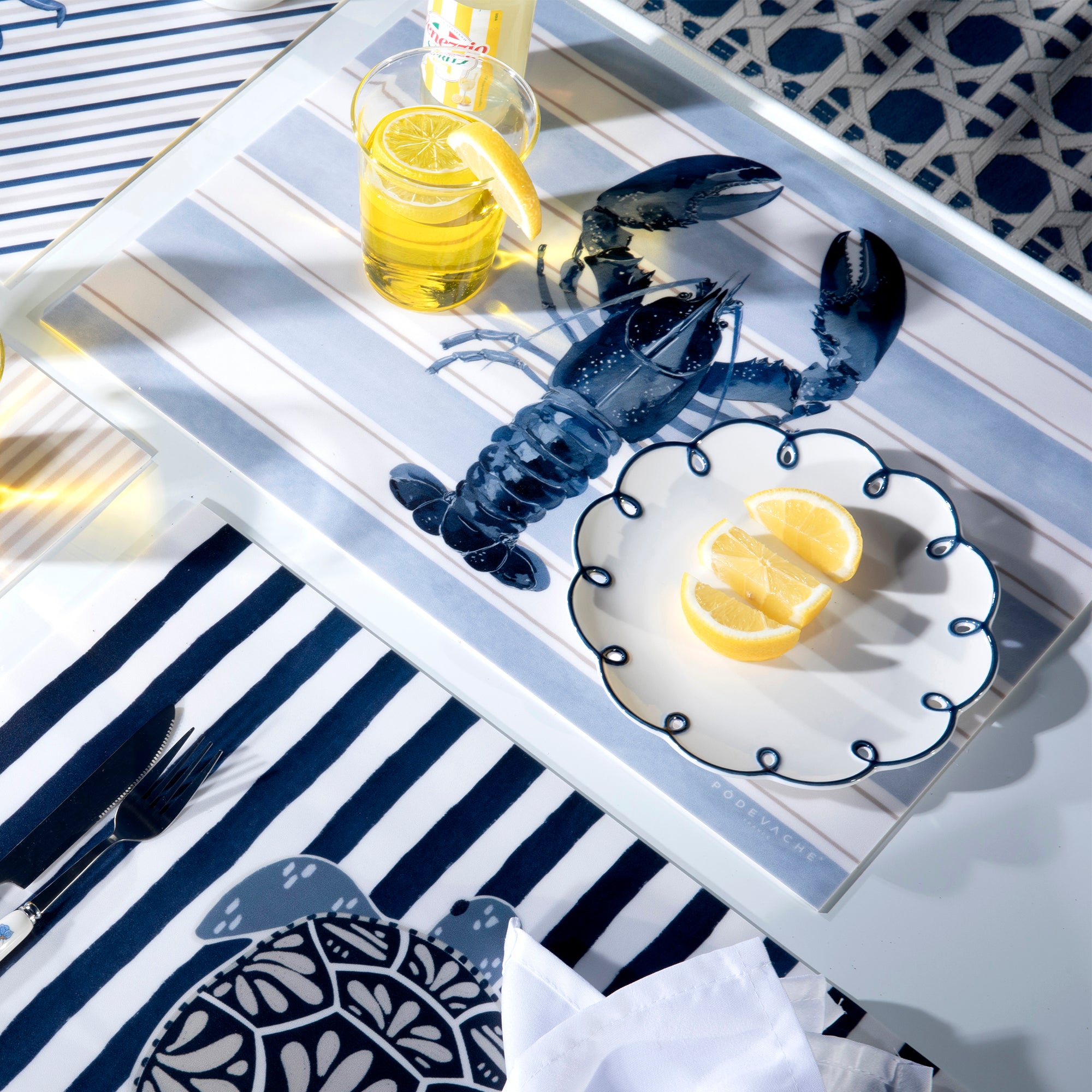 Set De Table Vinyle Schinoussa