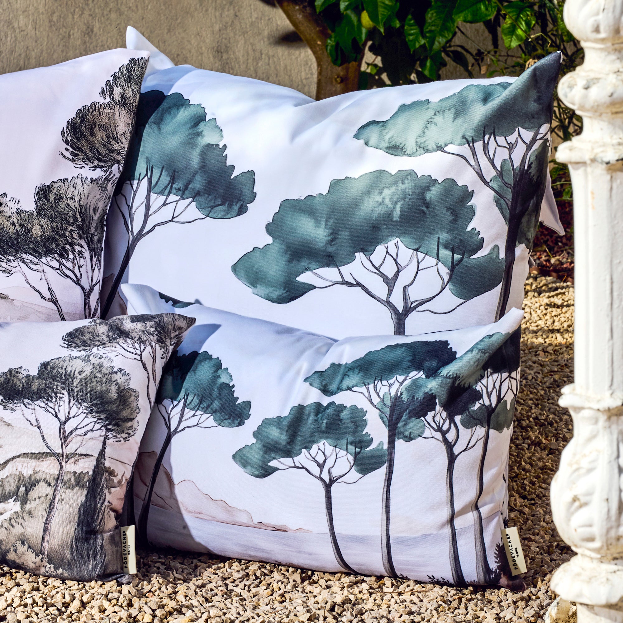 Coussin extérieur Strapouries