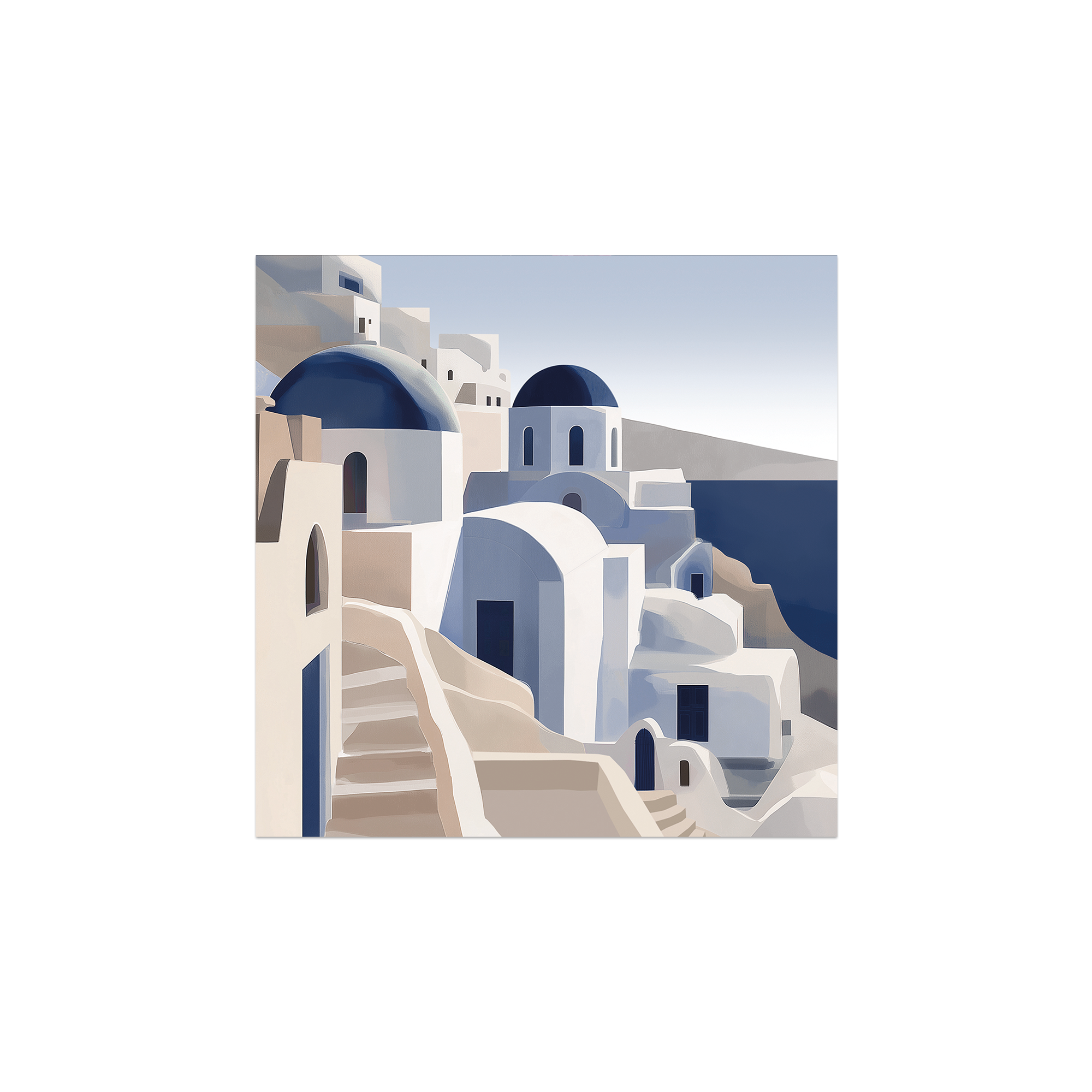 Lot de 6 dessous de verre vinyle Kordiani