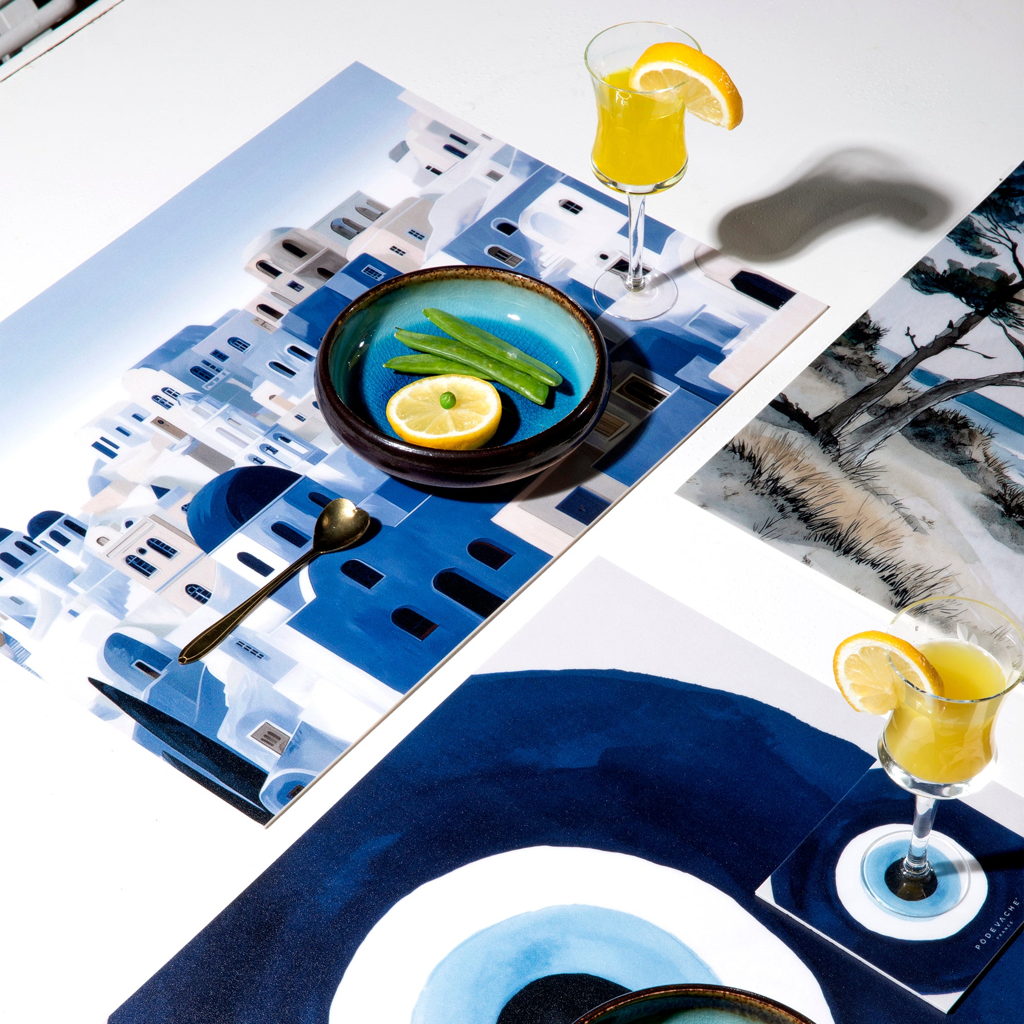 Set De Table Vinyle Plaka