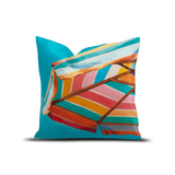 Coussin en polyester carré — modèle extérieur San Carlos
