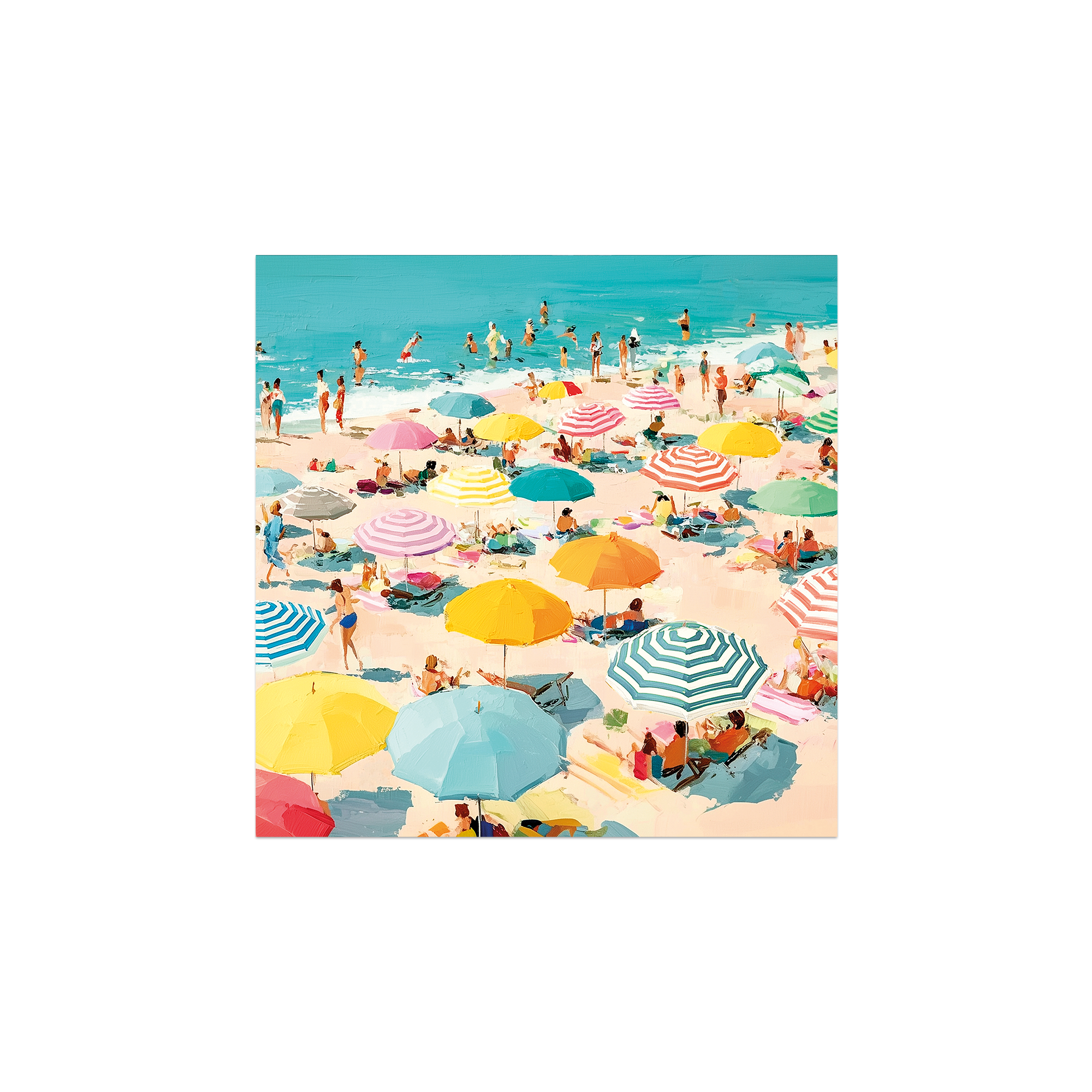 Lot de 6 dessous de verre vinyle Solola