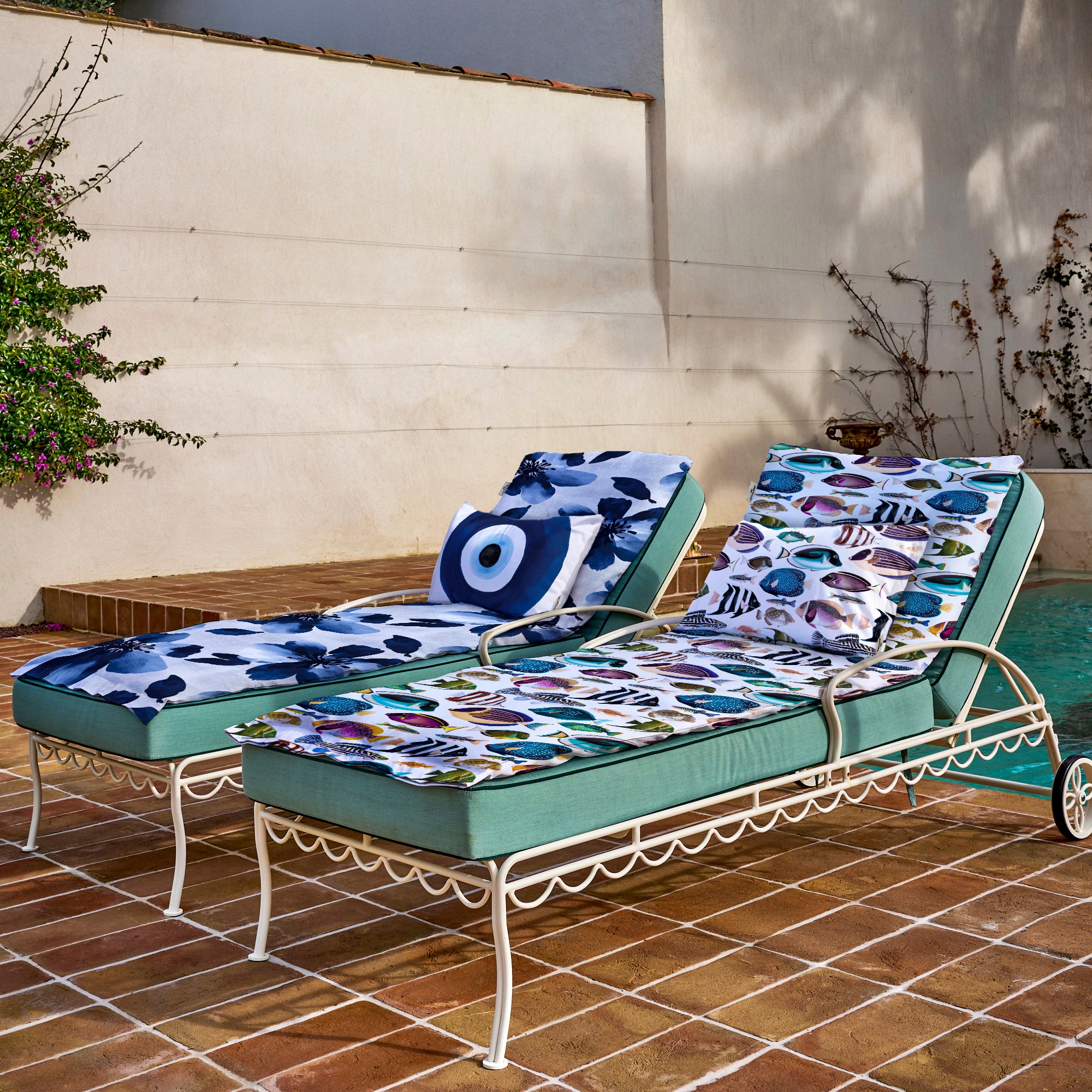 Matelas bain de soleil Zacapa