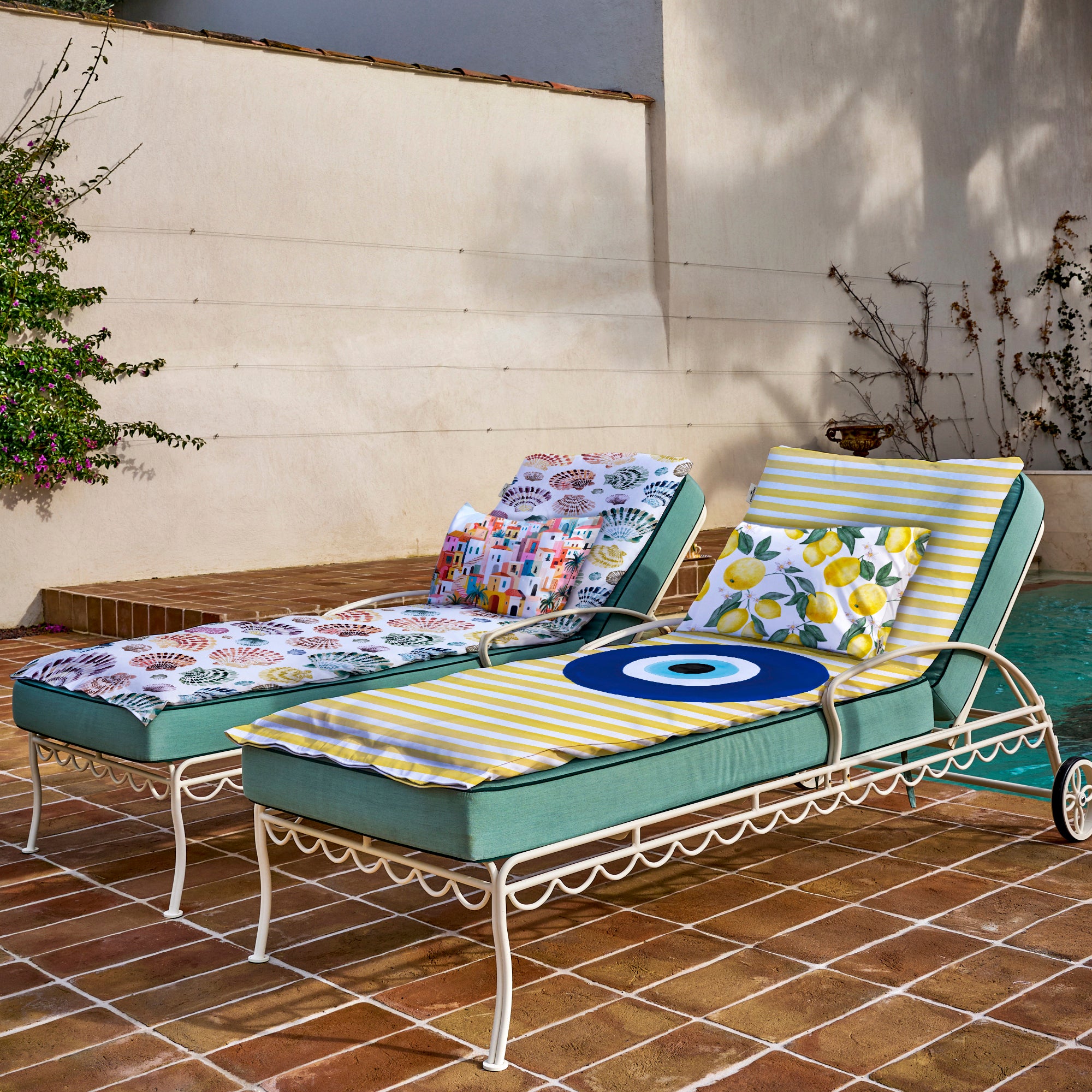Matelas bain de soleil Tecpan