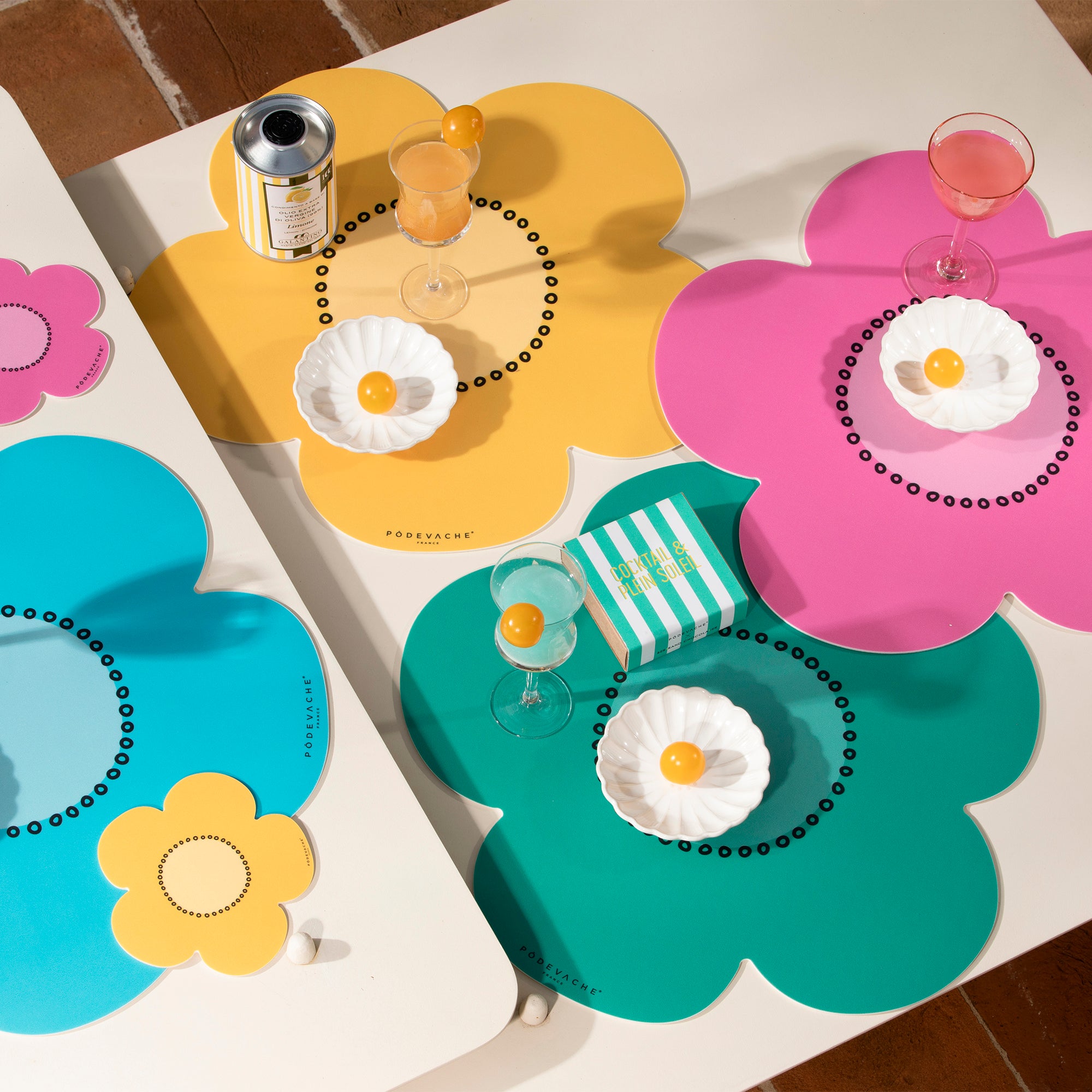 Set De Table Vinyle Aconit