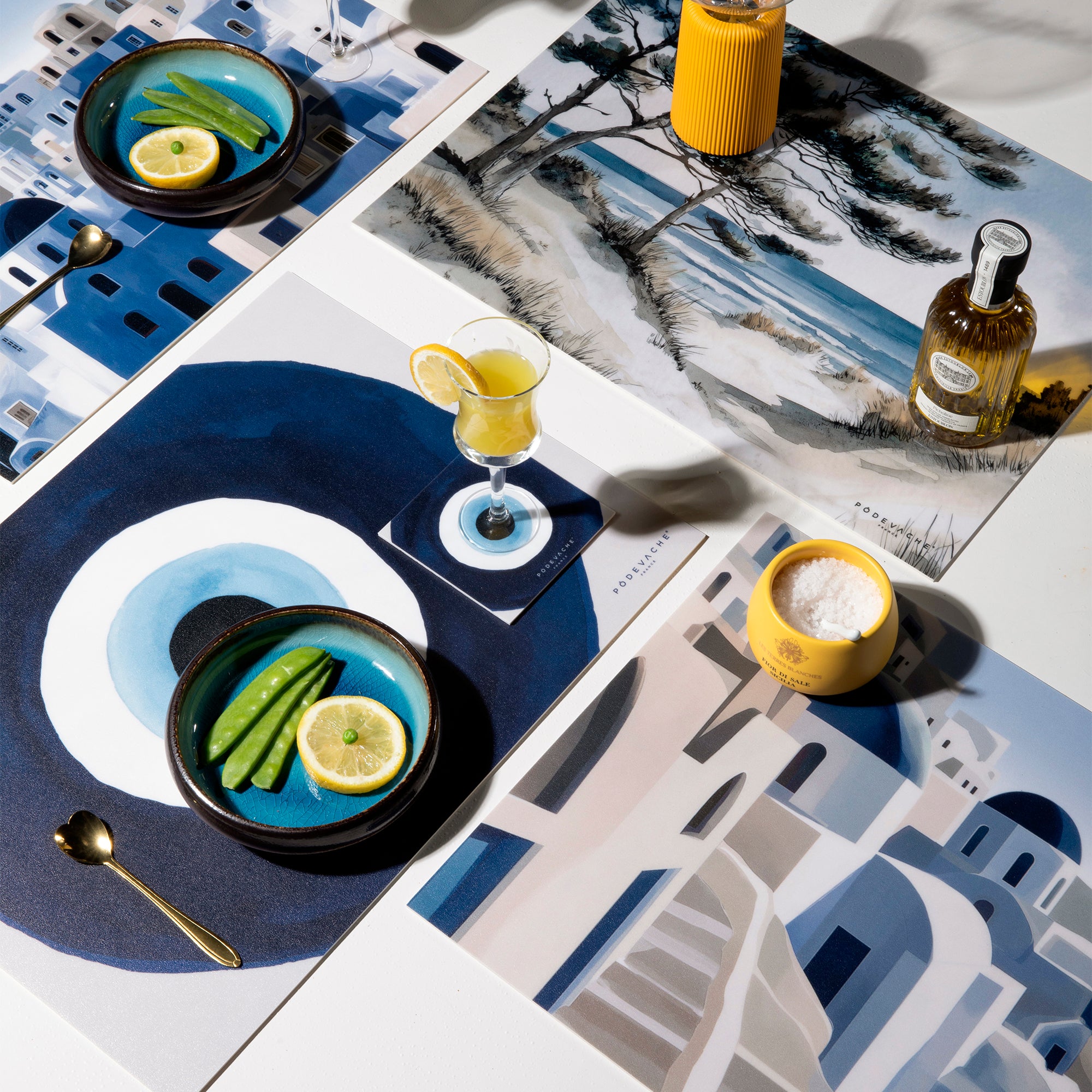 Set De Table Vinyle Thirassia