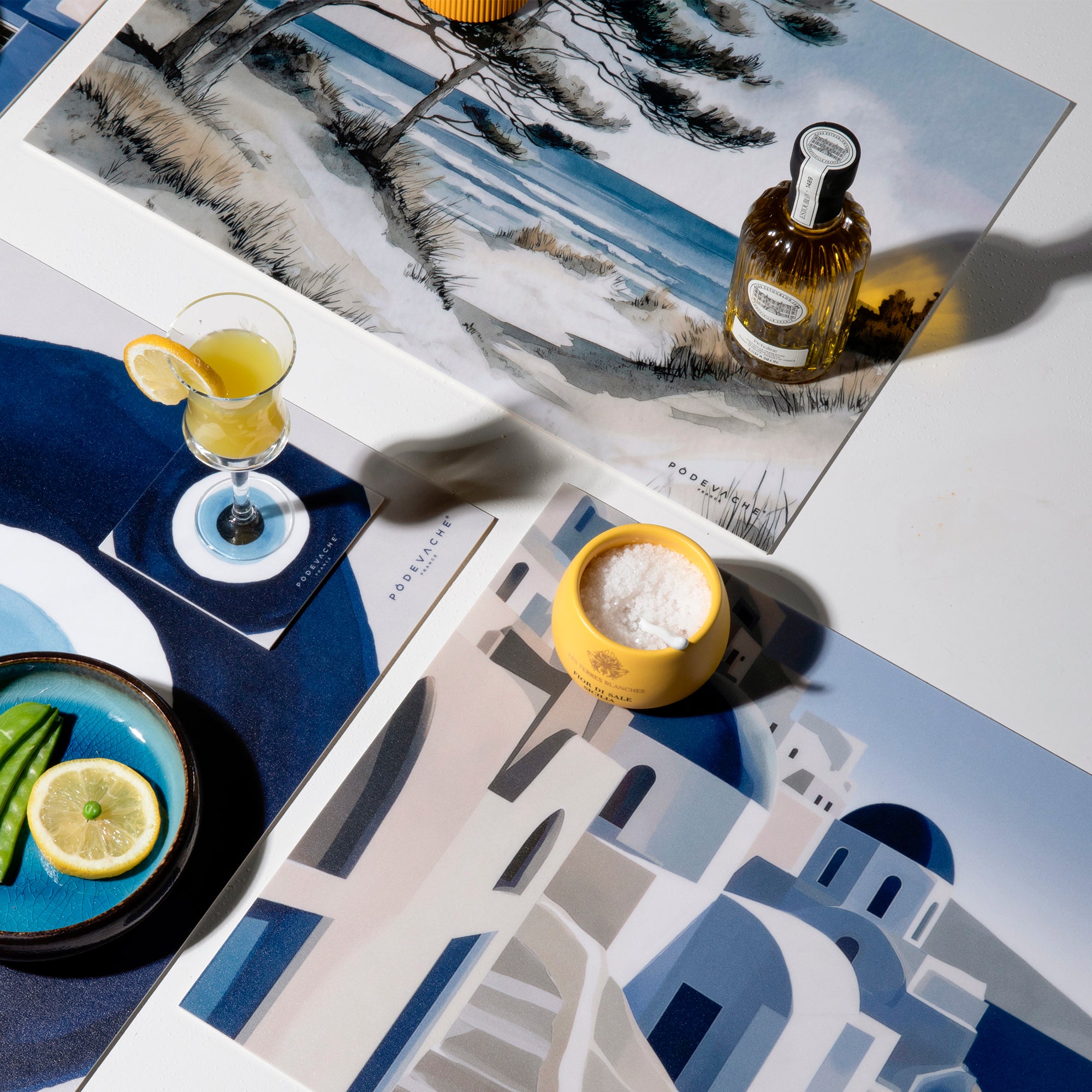 Set De Table Vinyle Thirassia