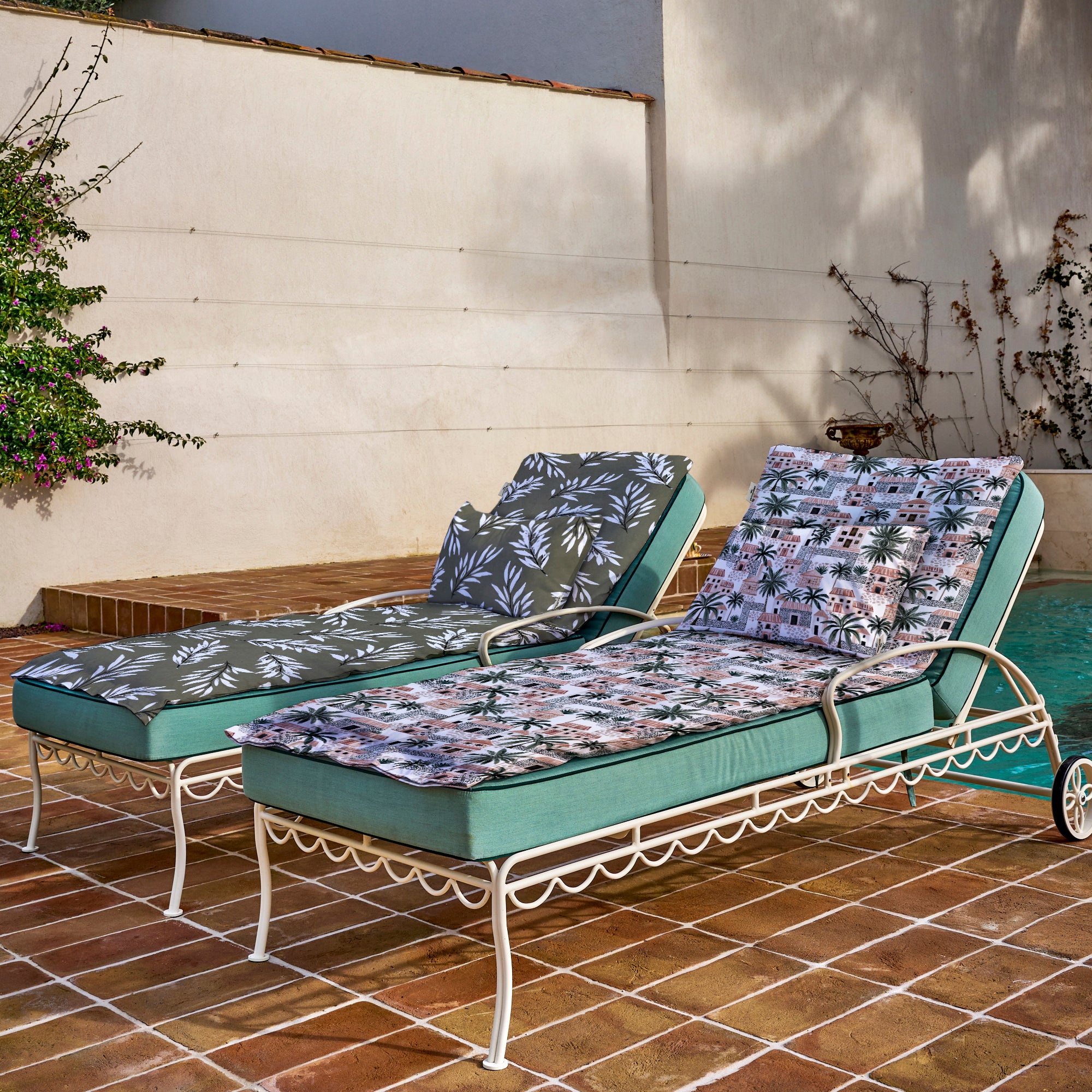 Matelas bain de soleil Moshi