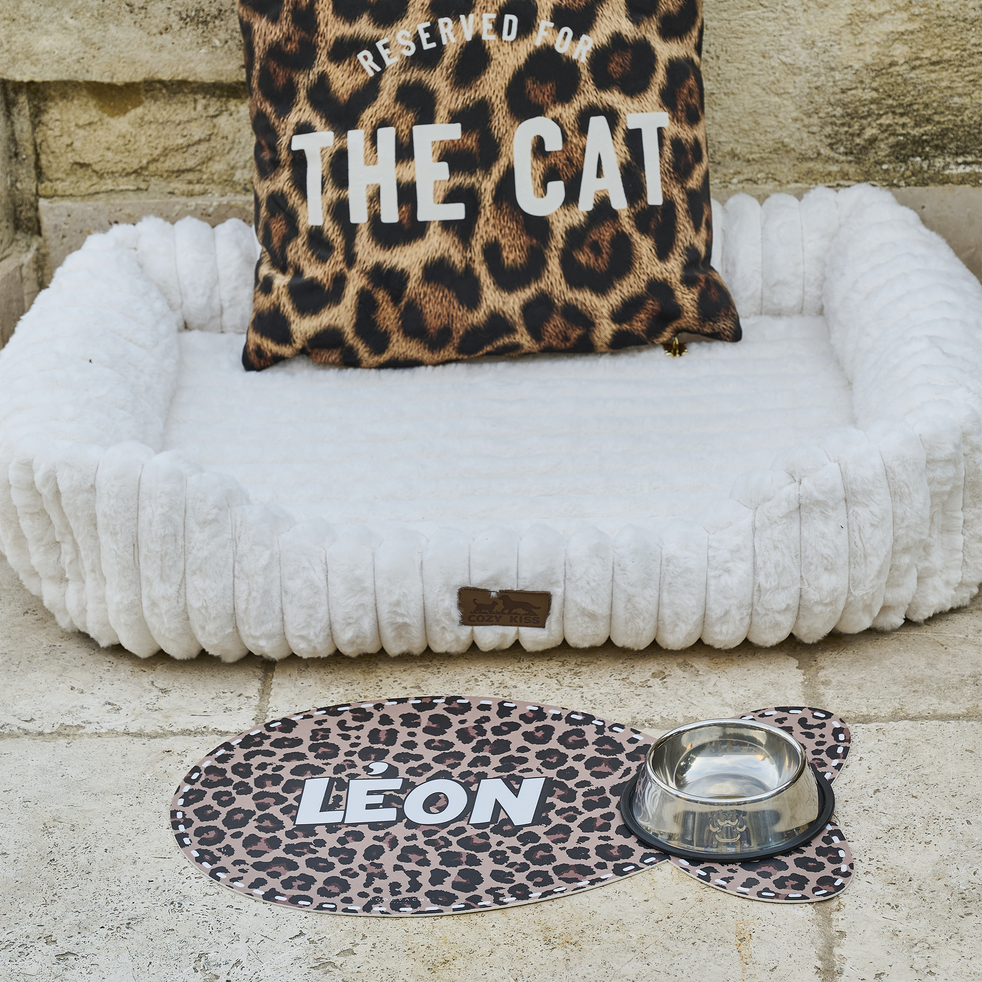 Alfombrilla vinílica personalizable Gato