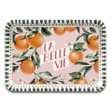 Plateau rectangulaire — modèle Orange Vie
