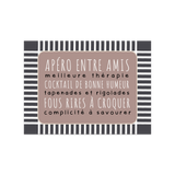 Set de table rectangulaire — modèle Apéro Entre Amis
