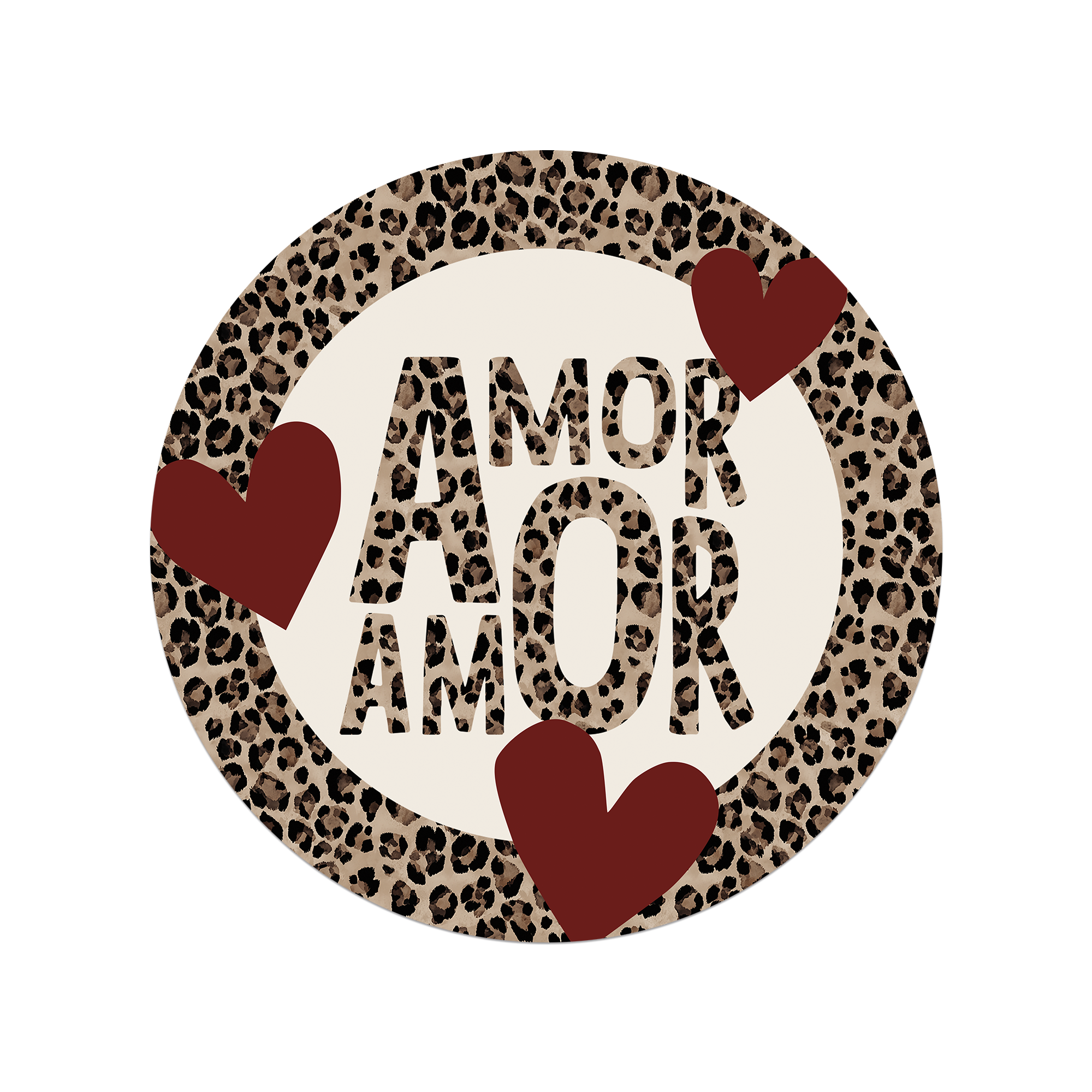 Set de table vinyle Amor Amor