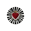 Vide poche rond — modèle Red Heart