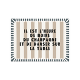 Set de table rectangulaire — modèle Champagne
