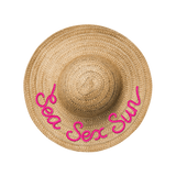 Set de table en vinyle rond — modèle Sea Sex Sun