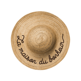 Set de table en vinyle rond — modèle Maison Bonheur