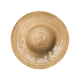 Set de table en vinyle rond — modèle vie est Belle