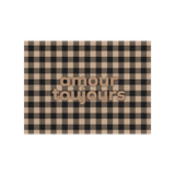 Set de table rectangulaire — modèle Amour Toujours