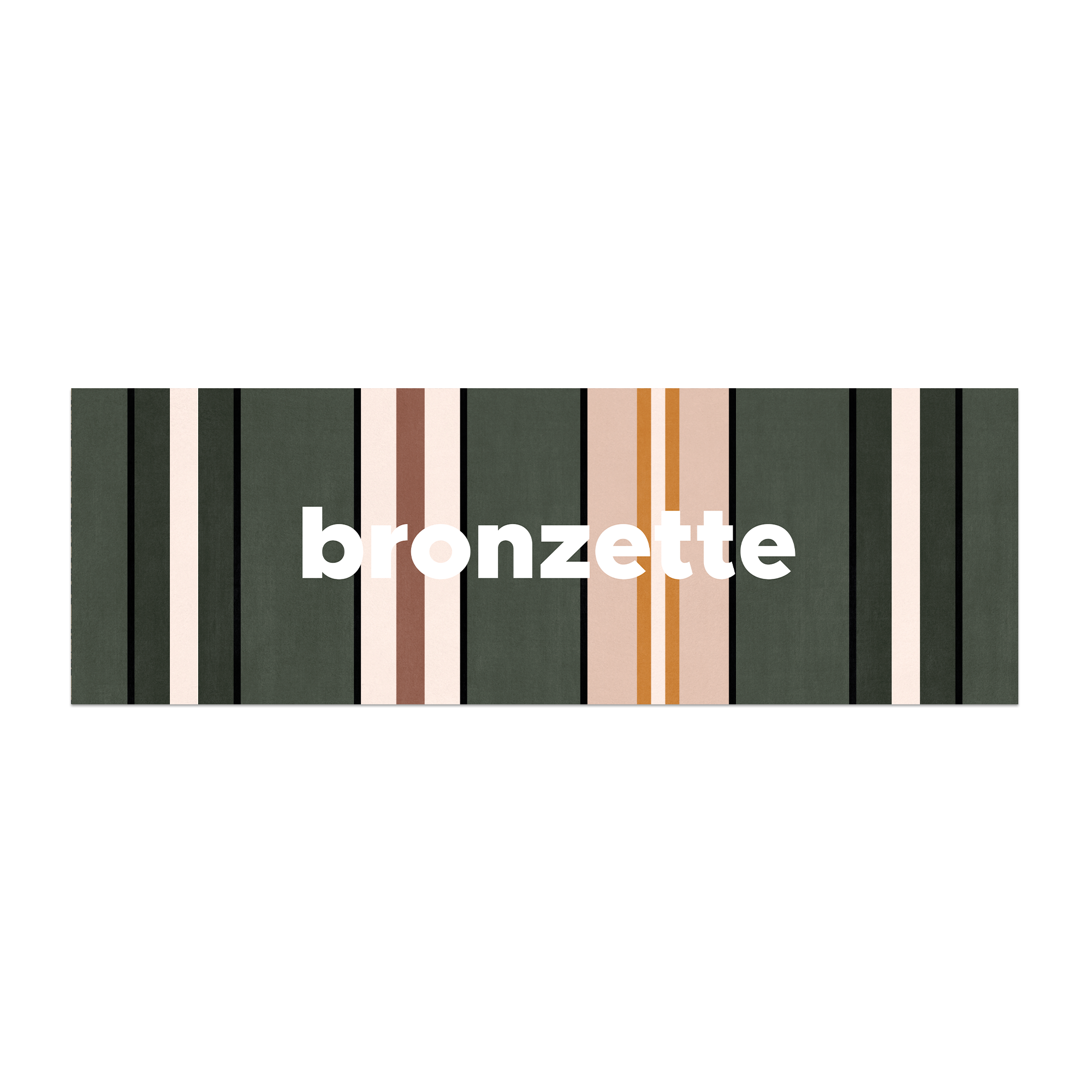 Tapis Vinyle Stripe Bronzette