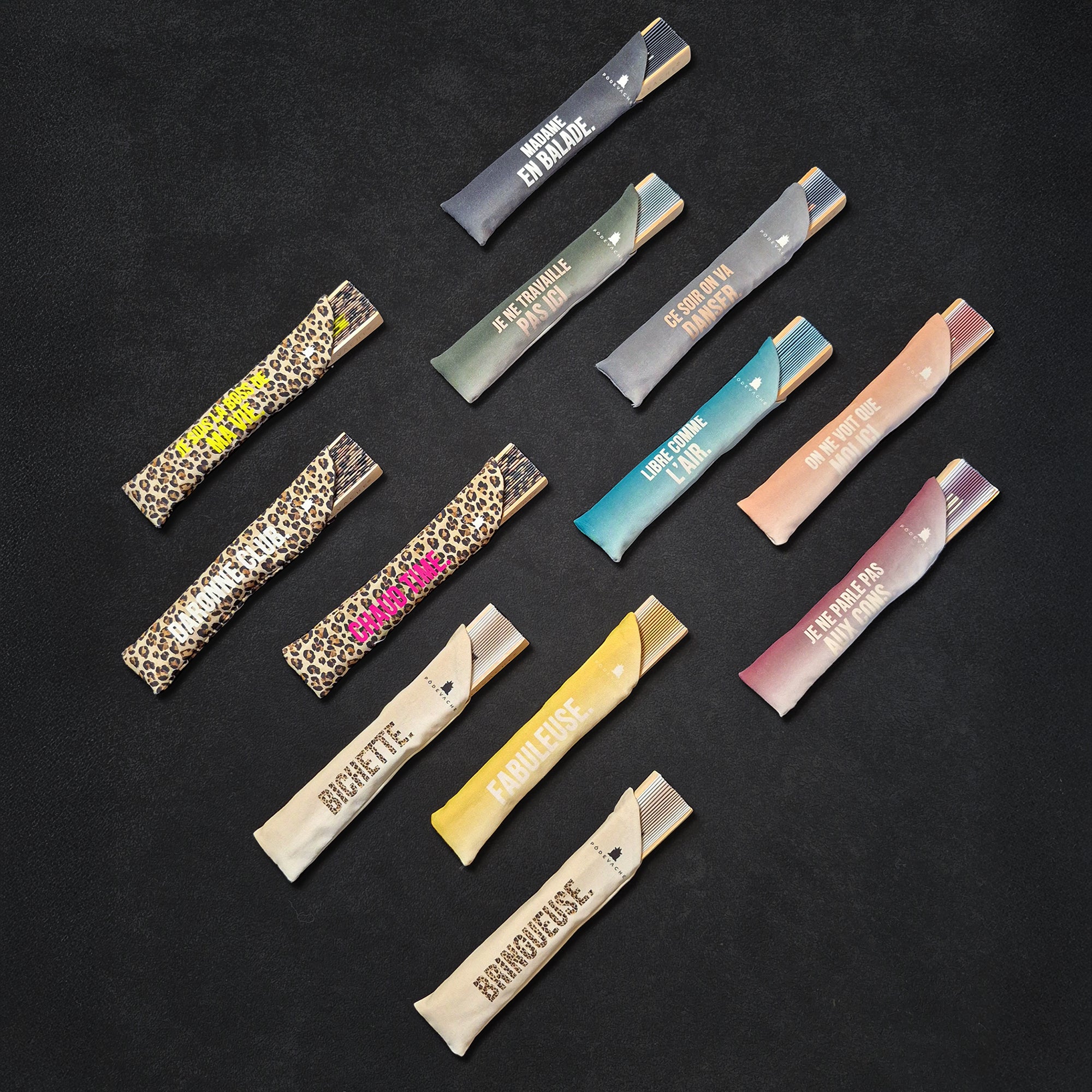 Éventail Mme Balade