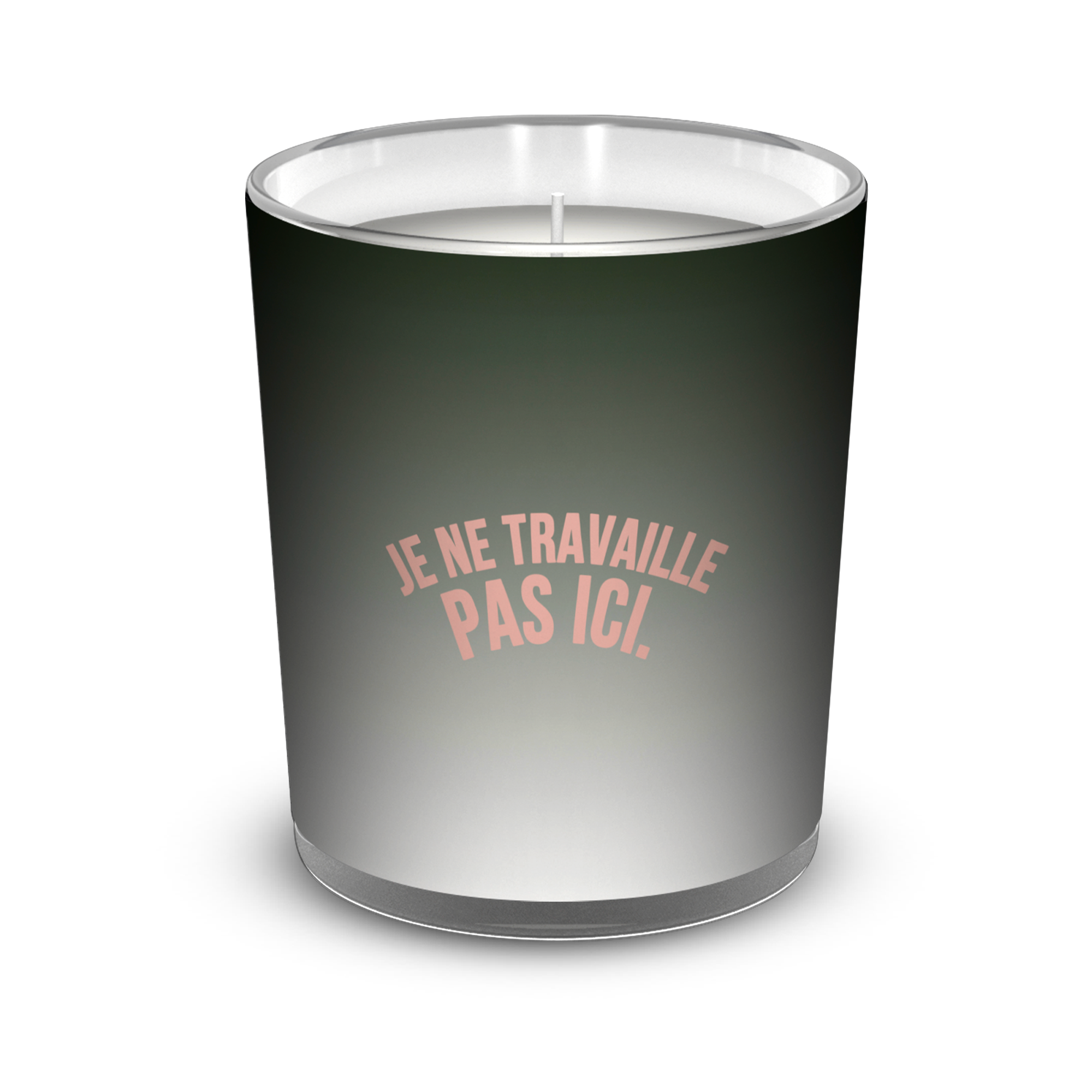 Bougie parfumée Travaille pas Ici