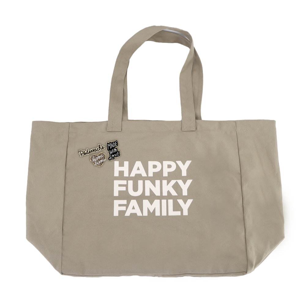 Totebag Pin's Funky Family