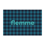 Tapis vinyle en vinyle rectangulaire — modèle Flemme