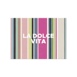 Set de table rectangulaire — modèle Stripe Dolce Vita