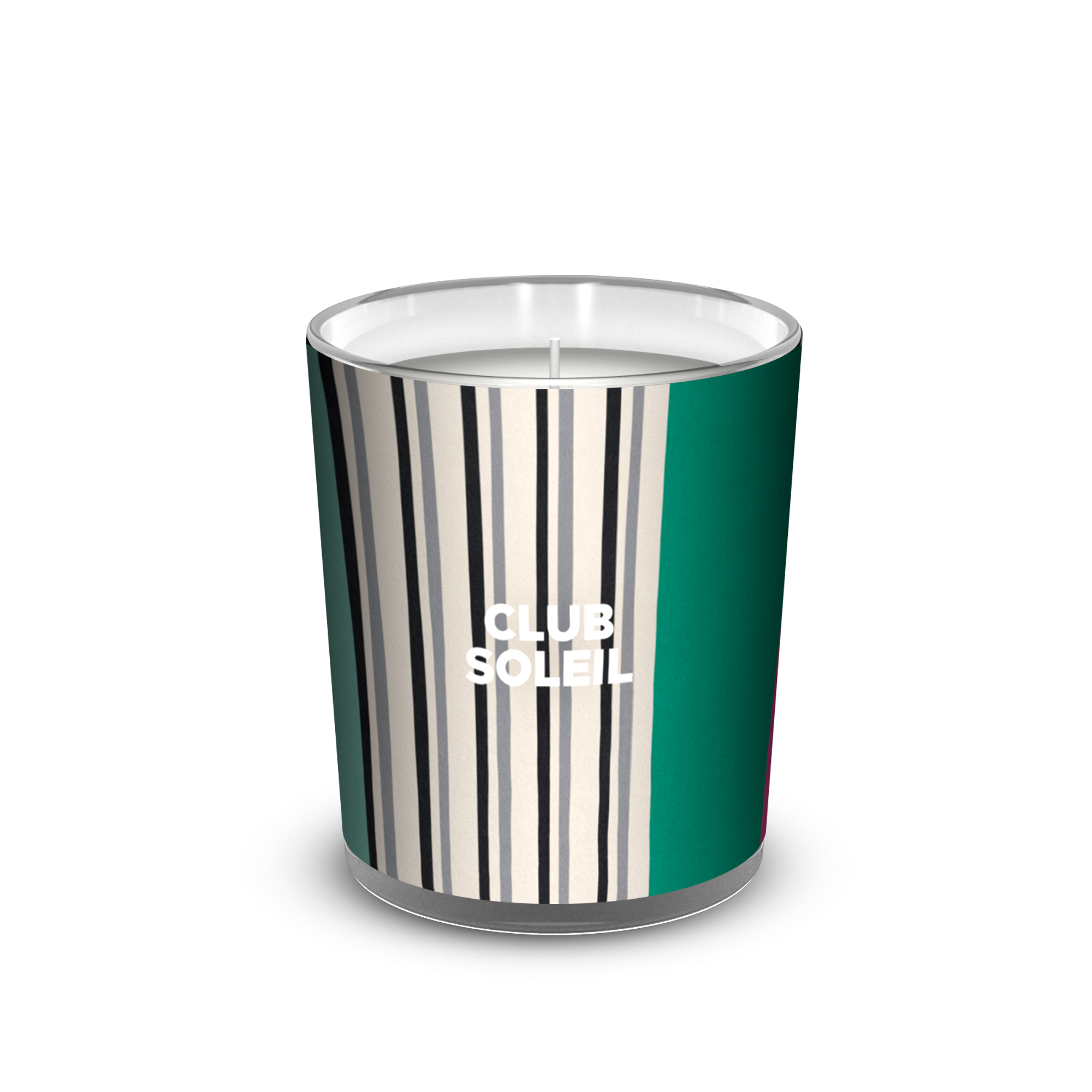 Bougie parfumée Stripe Club Soleil