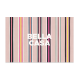 Tapis vinyle en vinyle rectangulaire — modèle Stripe Bella Casa