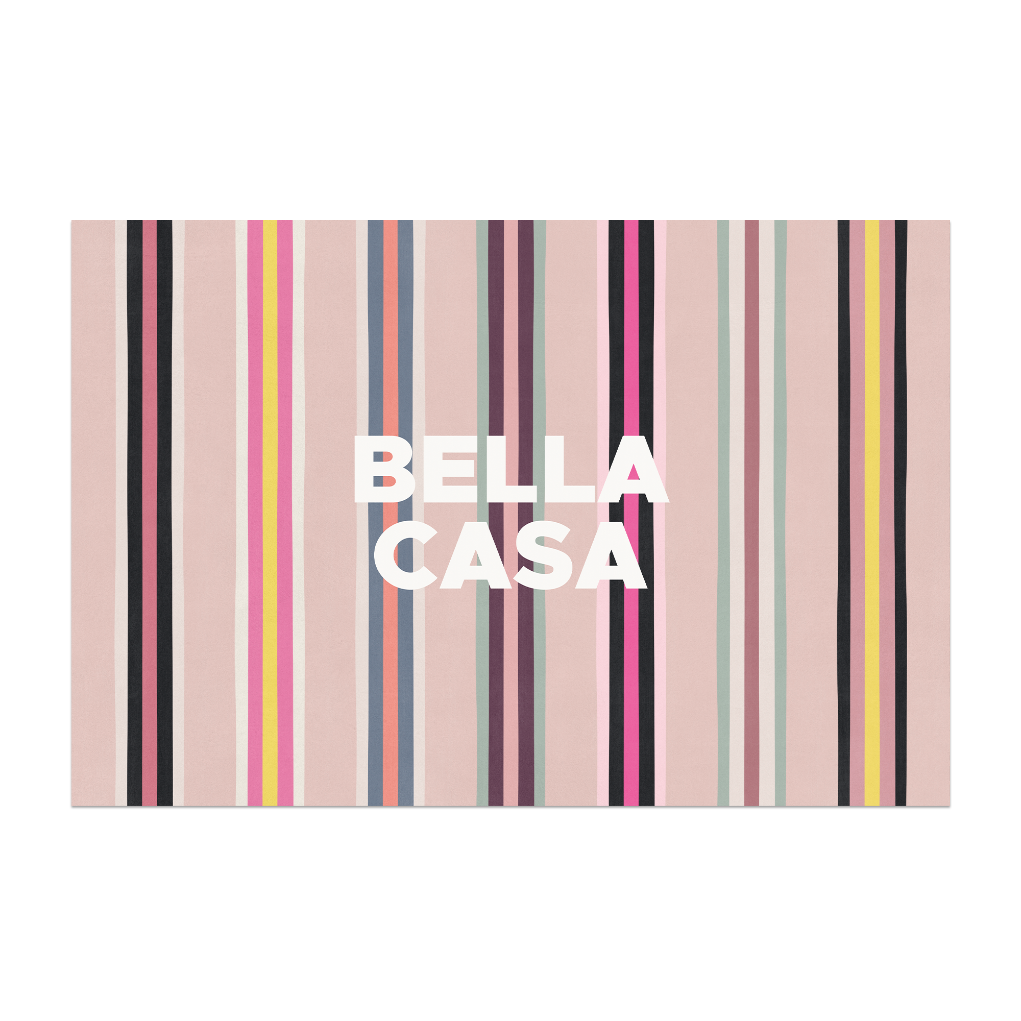 Tapis Vinyle Stripe Bella Casa