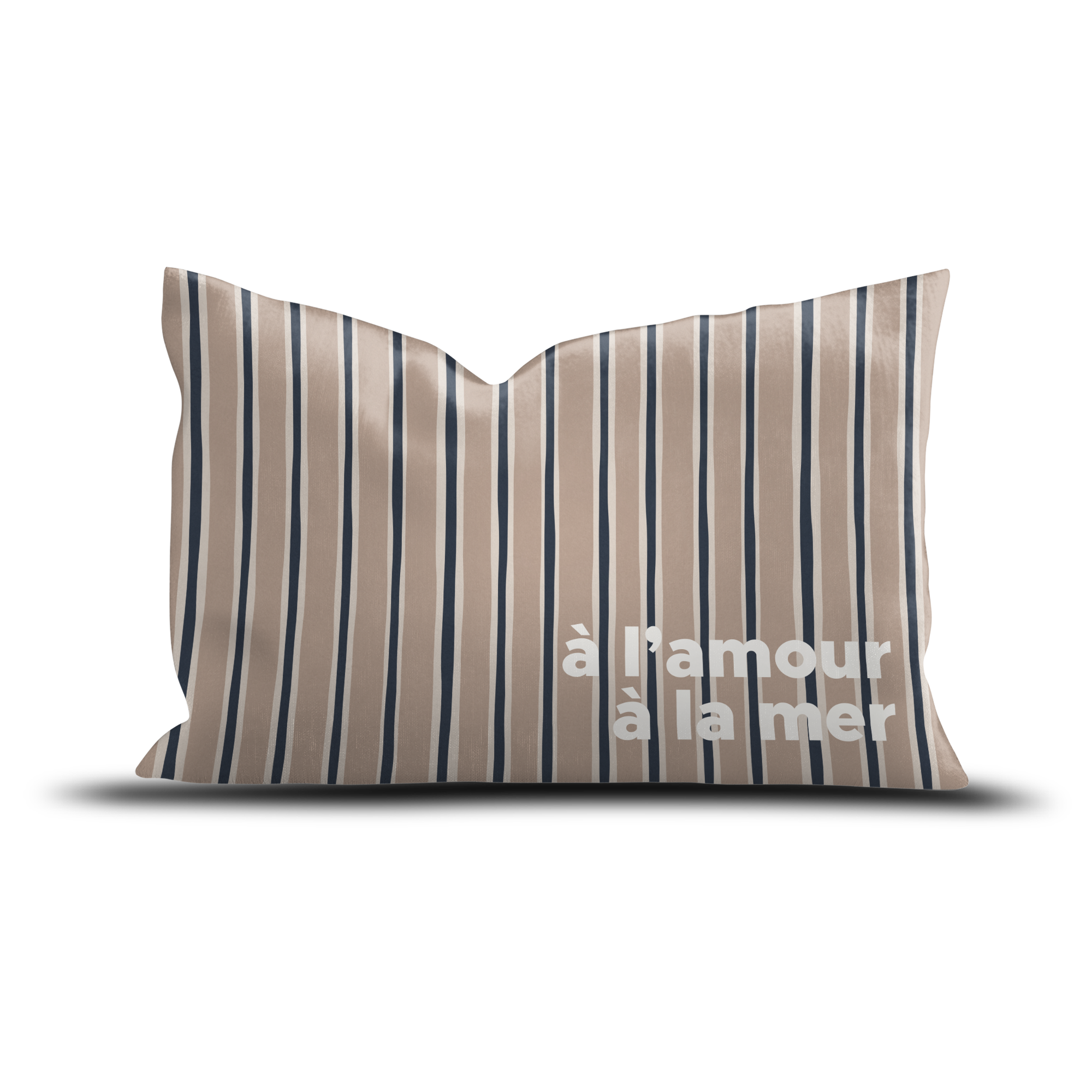 Coussin extérieur Stripe Amour a Mer