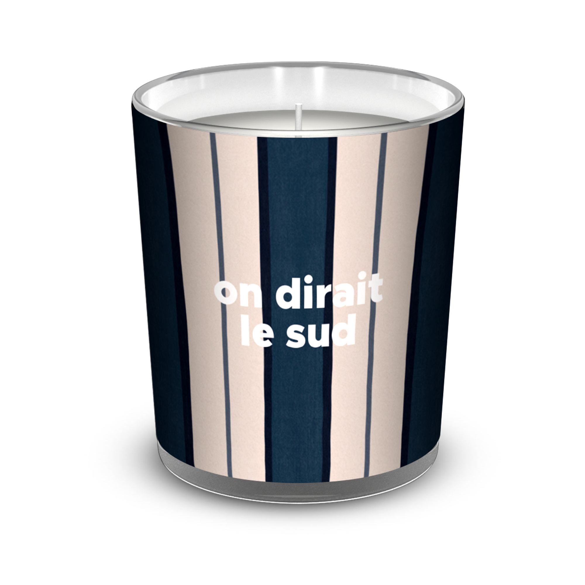 Bougie parfumée Stripe Le Sud