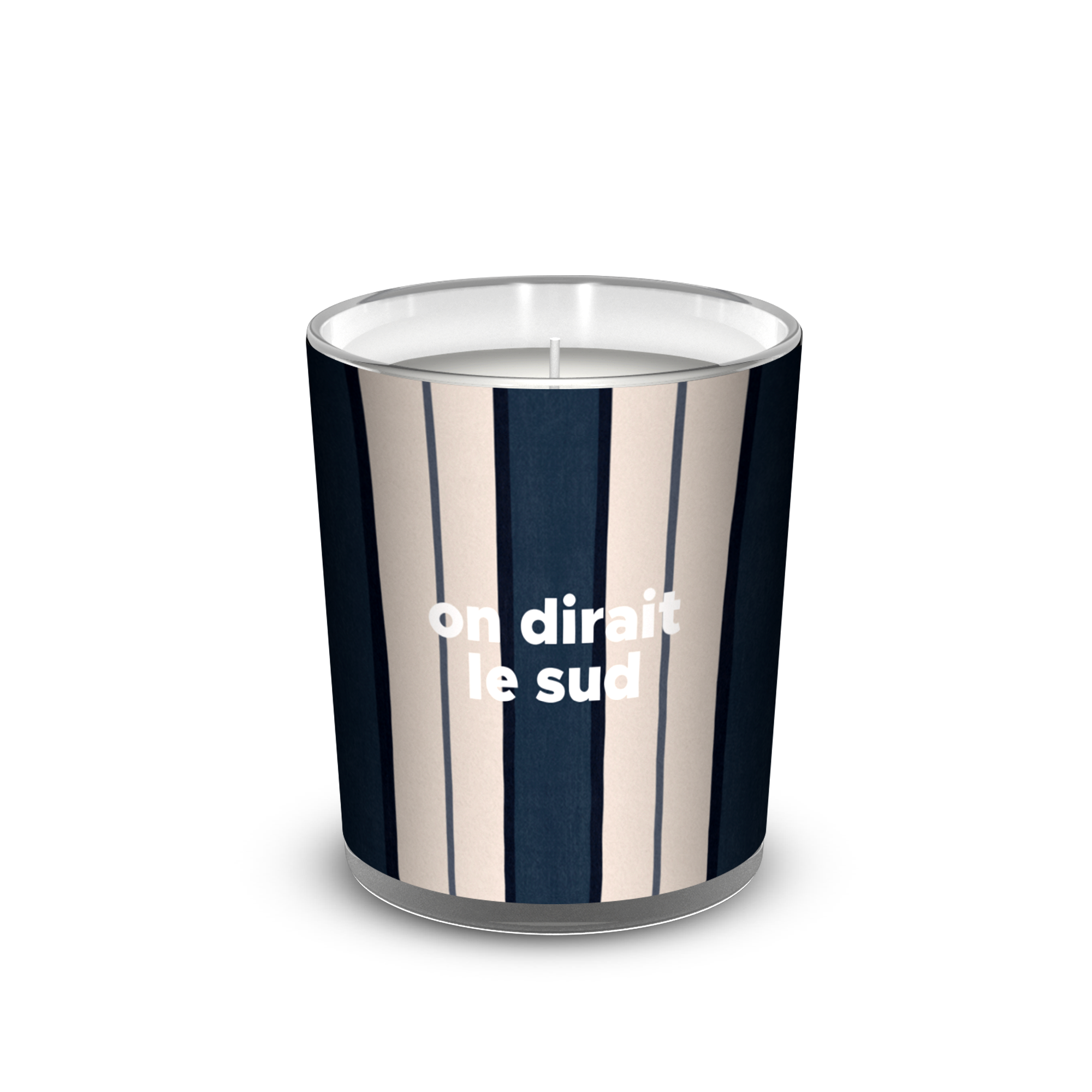 Bougie parfumée Stripe Le Sud