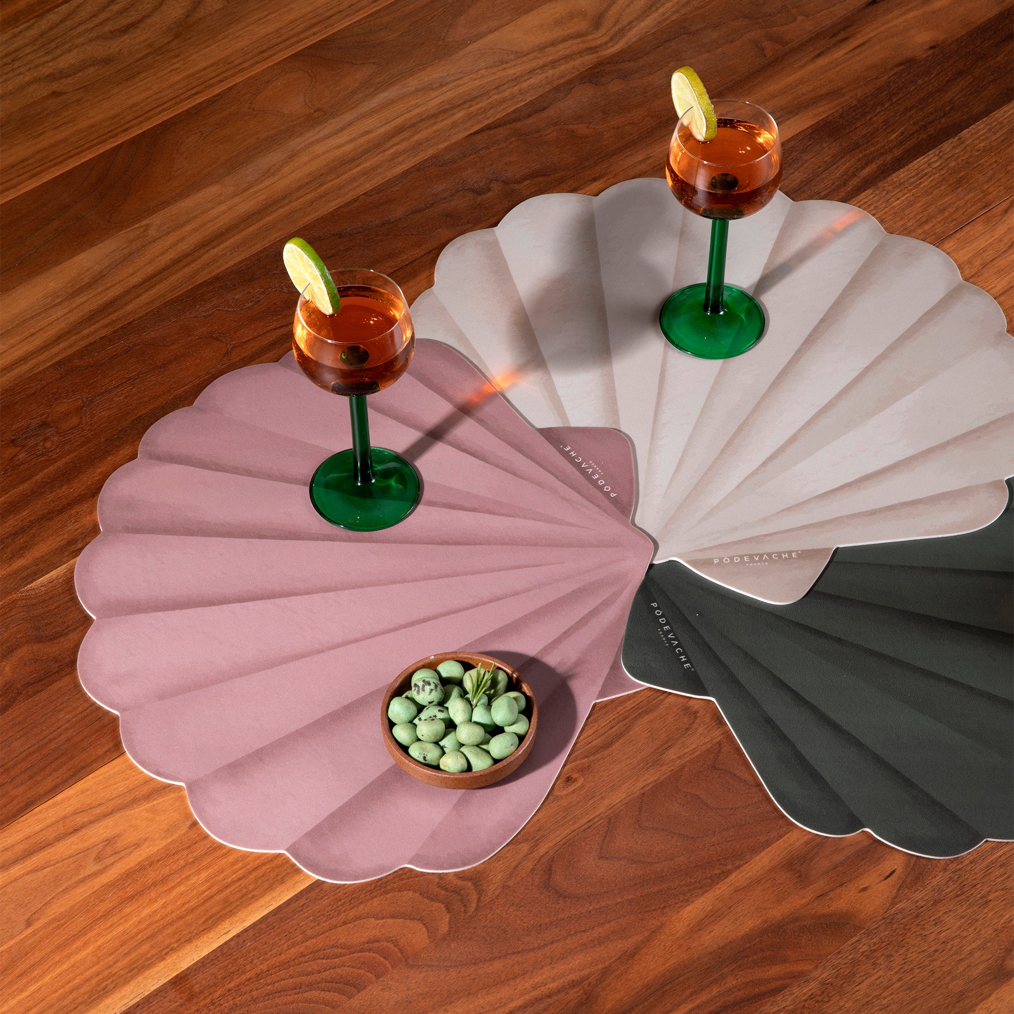 Set de table vinyle Pecten