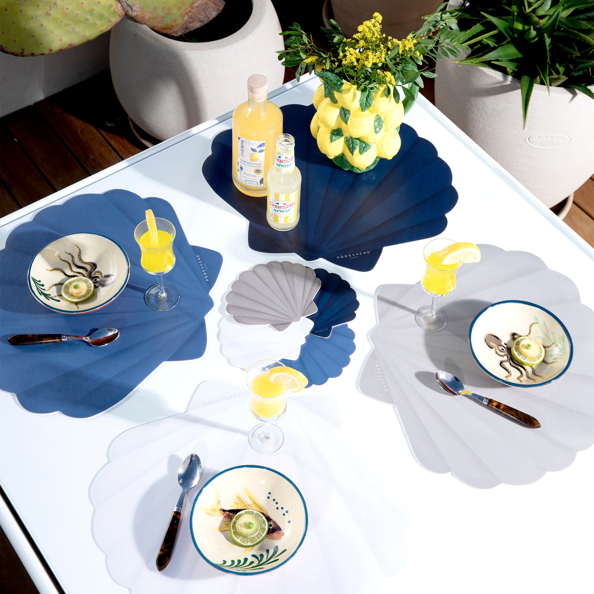 Set de table vinyle Pecten