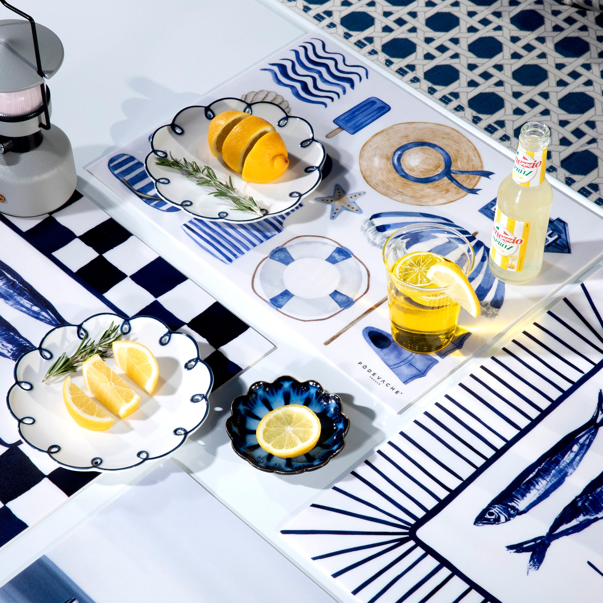 Set De Table Vinyle Beach