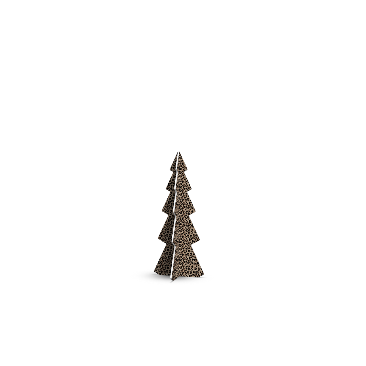 Sapin de Noël PVC Leopard foncé small