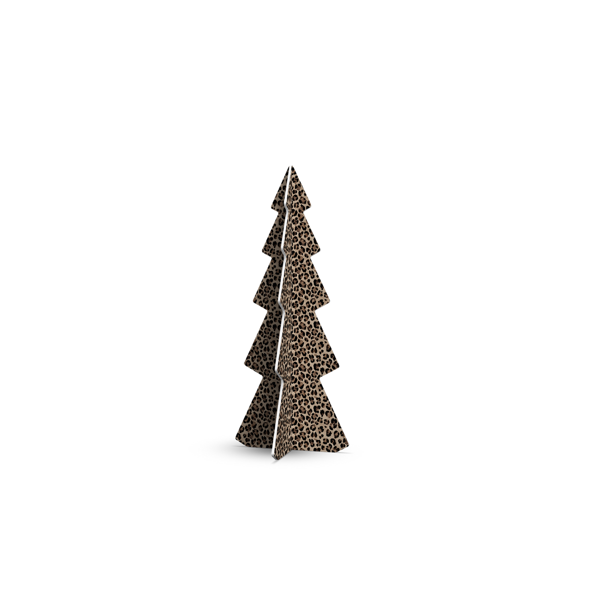 Sapin de Noël PVC Leopard foncé small