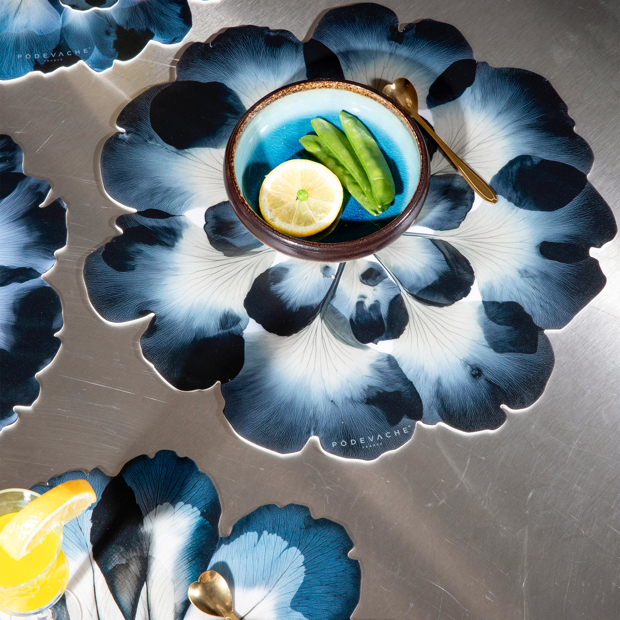 Set De Table Vinyle Floral Corollea