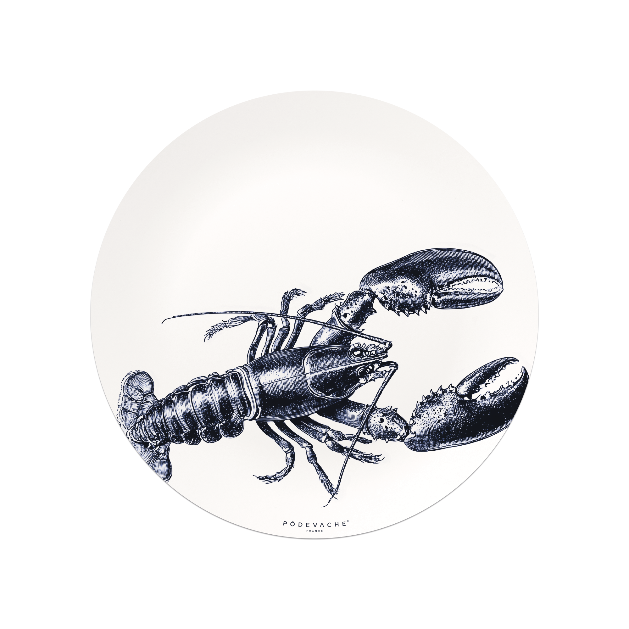 Set De Table Vinyle Homarus