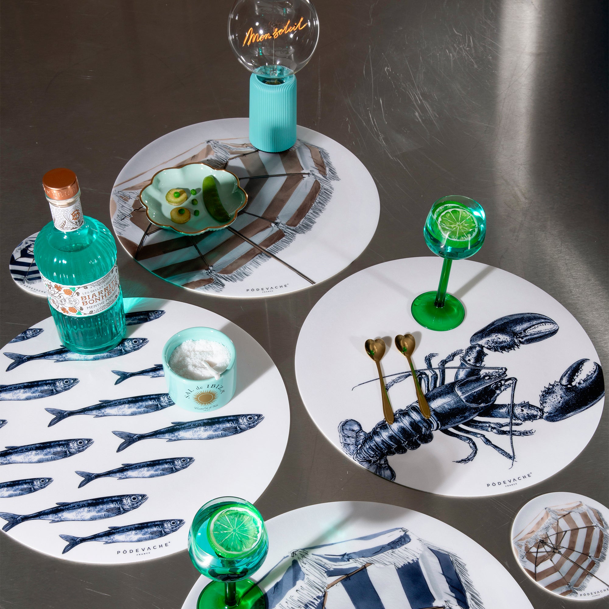 Set De Table Vinyle Homarus