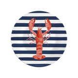 Set de table en vinyle rond — modèle Stripes Homard