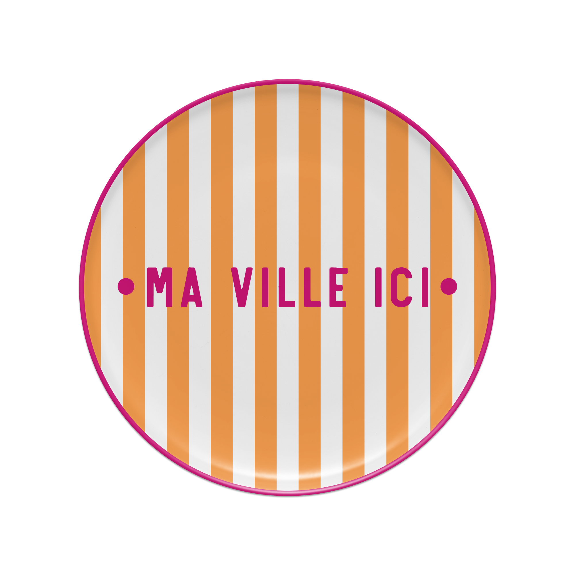 Set de table vinyle personnalisé Mamma Mia