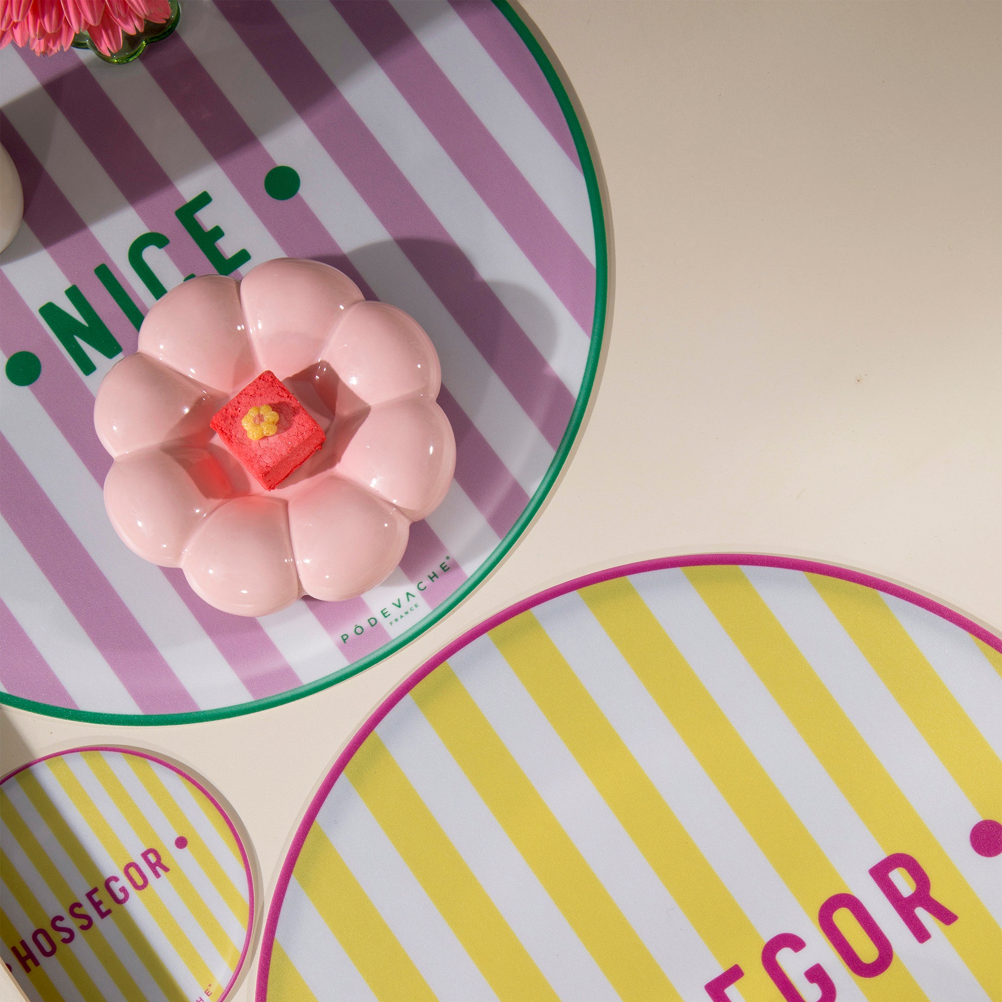 Set de table vinyle personnalisé Ciao Bella